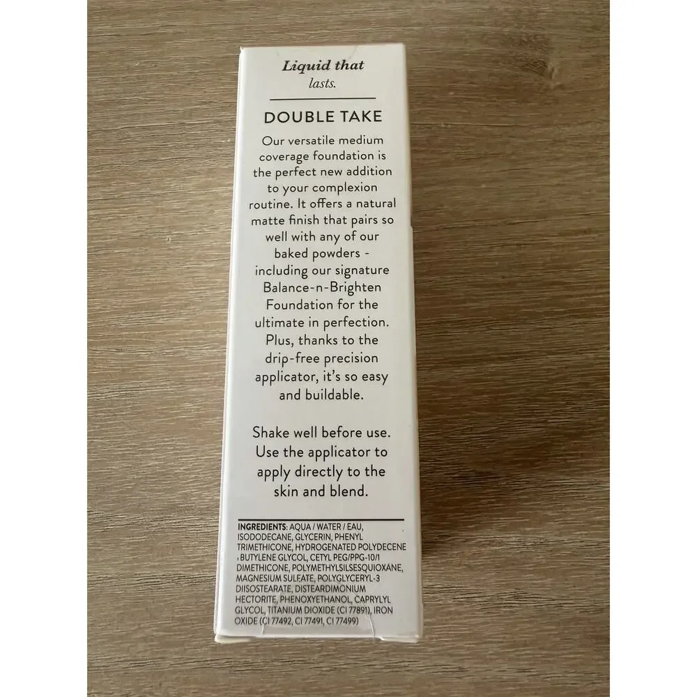 Laura Geller Double Take Liquid Foundation Fair 1 oz 30ml New Sealed Box